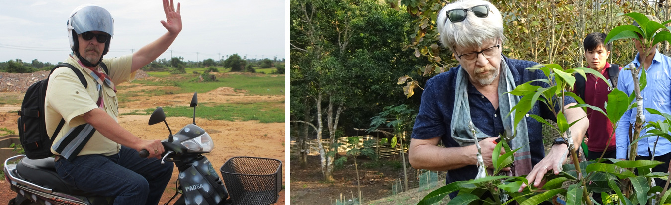 images de Sylvain Berton en action sur le terrain