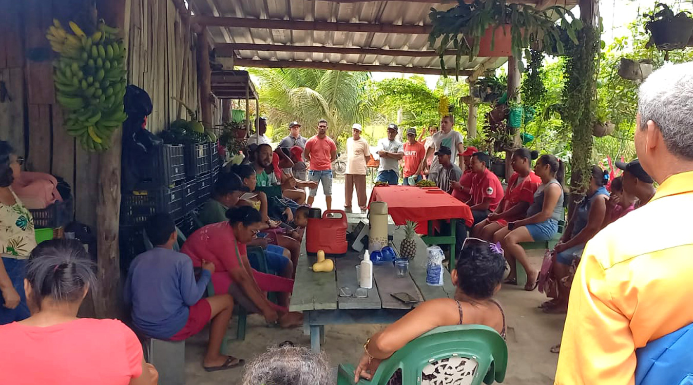 Visite d'une délégation française sur le projet Agrisud-Club Med à Troncoso