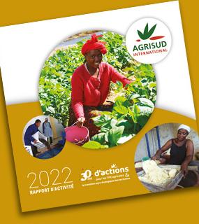 icone sortie du rapport d'activité 2022 d'Agrisud