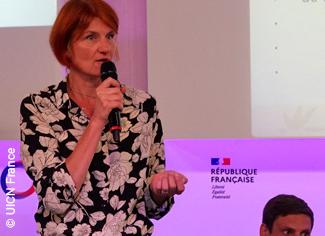 icone Agrisud au colloque UICN France et l'AFD à Paris